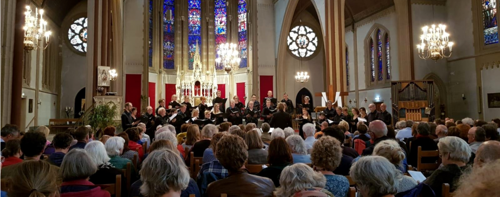 kamerkoor Lux o.l.v. Raoul Boesten, concert Baltische Zomer, 18 mei 2019, Den haag.